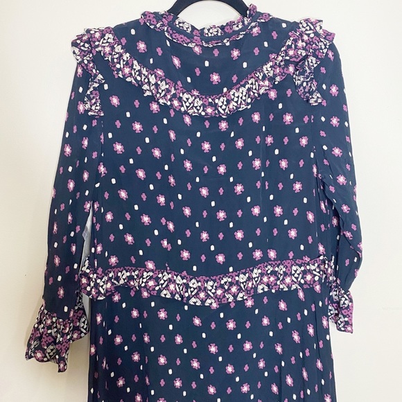 {Free People} floral midi tea dress - Picture 8 of 10